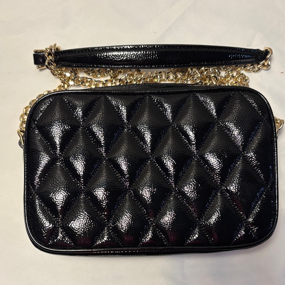 Kate Spade Glimmer Quilted Crossbody Bag and card case NWOB - Picture 6 of 7